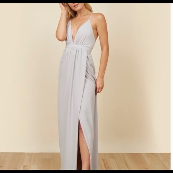 Trinity Dress in Dove Grey from Park & Fifth - Picture 3 of 6